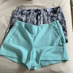 2 pairs Banana Republic Shorts